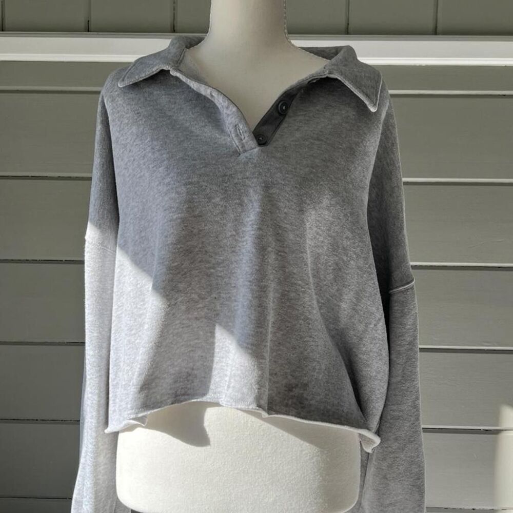 Aerie Women's Grey Sweatshirt